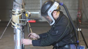 Fire test at DBI